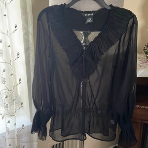 All chiffon blouse by George